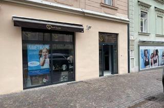 Geschäftslokal mieten in 9500 Villach-Innere Stadt, Interessante Geschäftslokalität mit großer Schaufensterfront, Zentrum