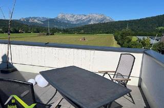 Wohnung kaufen in 5421 Adnet, Adnet-Alleine im Dachgeschoss-Hochwertige Wohnung mit Traumblick und XXL-Terrasse