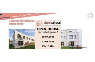 Reihenhaus kaufen in Herrenholzgasse, 1210 Wien, STADT KÜSST LAND - Neu errichtete Reihenhäuser - 4-5 Zimmer, Eigengarten, Terrasse, Photovoltaik, Wärmepumpe und KFZ-Stellplatz am ländlichen Stadtrand