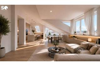 Wohnung kaufen in Allerheiligenplatz, 1200 Wien, # SQ - ENTKERNTE 3 ZIMMER DACHGESCHOSSWOHNUNG MIT WEITBLICK UND TERRASSE - NÄHE MILLENIUM TOWER - 1200 WIEN