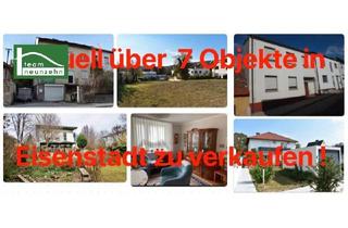 Haus kaufen in 7000 Eisenstadt, AKTUELL über 8 Objekte in Eisenstadt zwischen ? 250T - ? 800T. Wir verkaufen auch Ihre Immobilie zum besten Preis, in kurzer Zeit. - WOHNTRAUM