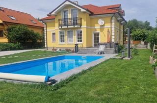 Einfamilienhaus kaufen in 2473 Deutsch-Haslau, Vollunterkellertes Traumhaus mit Pool