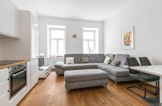 Wohnung kaufen in Kölblgasse, 1030 Wien, Nähe Schweizergarten, Botanischem Garten und Schloss Belvedere | Möblierte 2-Zimmer-Altbauwohnung | Hofseitiges Schlafzimmer | Inkl. Einbauküche