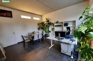 Gewerbeimmobilie kaufen in 1220 Wien, FÜR Gewerbe, Praxis, Büro etc..Ca. 147m² barrierefreie Gewerbefläche im EG mit separatem Eingang & großer Glasfassade in modernem Niederenergiebau aus 2009. Schöner Garten für Privat oder Lagerhalle/Nebengebäude.