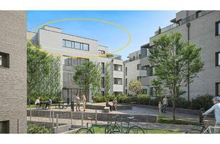 Penthouse kaufen in Grutschgasse 3c, 2340 Mödling, AM FLIEGENSPITZ - Penthouse-Wohnung | 4 Zimmer mit Rundum-Terrasse | Modern & Nachhaltig | Provisionsfrei!