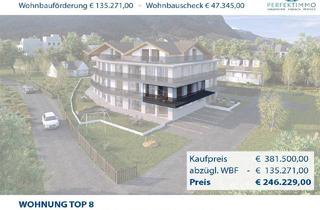 Wohnung kaufen in 6433 Oetz, Top 08 mit WBF: Exklusive 3-Zimmer-Neubauwohnung mit schönem Südostbalkon