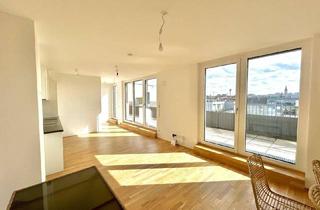 Wohnung mieten in 1030 Wien, ab sofort verfügbar: 2-Zimmer Dachgeschosswohnung mit großzügiger Freifläche