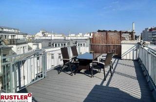 Wohnung mieten in 1150 Wien, Traumhafte Dachterrassenwohnung direkt bei der U4-Meidling!