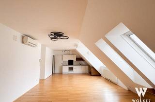Wohnung kaufen in Absberggasse, 1100 Wien, Moderne 2-Zimmer-DG-Wohnung (3 Zimmer möglich) mit Terrasse – Urbaner Wohnkomfort mit Klimaanlage I Nähe Absberggasse