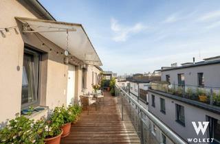 Wohnung kaufen in Absberggasse, 1100 Wien, Modern Living über den Dächern Wiens – 2-Zimmer-Wohnung mit 25 m² Terrasse & Klimaanlagen– 3 Zimmer leicht realisierbar I Nähe öffentlicher Verkehr & Nahversorgung