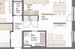 Wohnung mieten in Lisztstraße 1. 13, 4560 Kirchdorf an der Krems, Top 1.13 - Kirchdorf: Wohnglück Lisztstraße