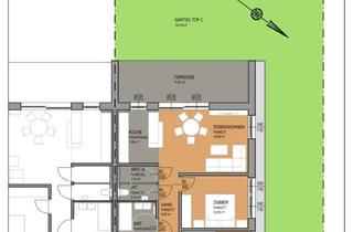 Wohnung mieten in 4470 Enns, Neubau-Erstbezug: 6 barrierefreie 3-Zimmer-Mietwohnungen in sehr guter Wohnlage - mit Terrasse, Balkon oder Eigengarten