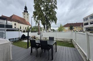Wohnung mieten in 4063 Hörsching, GARTENTRAUM MIT TERRASSE UND ZWEI STELLPLÄTZE IN ZENTRALER LAGE