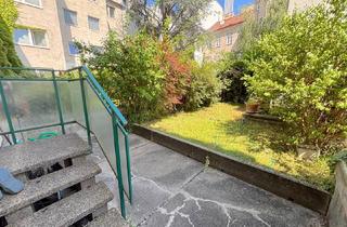 Wohnung kaufen in 1160 Wien, Einzimmerwohnung mit grünem Extra – Eigengarten inklusive!