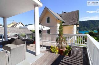 Wohnung mieten in Ossiacher See, 9520 Sattendorf, Wohnen mit Seeblick in Luxuswohnung mit 30m² Terrasse und Gartennutzung - vollmöbliert