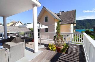 Wohnung mieten in Ossiacher See, 9520 Sattendorf, Wohnen mit Seeblick in Luxuswohnung mit 30m² Terrasse und Gartennutzung - vollmöbliert
