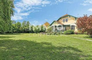 Villen zu kaufen in 2434 Götzendorf an der Leitha, Französisches Jagd-Chalet – nur 30 Minuten von Wien: 2.000 m² Grundstück in unverbaubarer Ruhelage