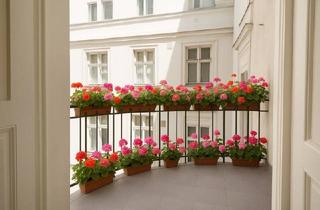 Wohnung mieten in Biberstraße, 1010 Wien, Attraktiver Altbautraum I Erstbezug nach Sanierung I kleiner Balkon
