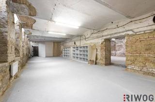 Gewerbeimmobilie mieten in Embelgasse, 1050 Wien, 165 m2 Souterrain LAGER in der EMBELGASSE // zugehöriges WC + DUSCHE