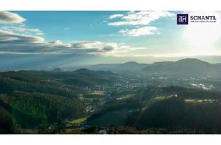 Grundstück zu kaufen in Zösenberg, 8045 Graz, ATEMBERAUBENDER AUSBLICK! IHRE GÄSTE WERDEN NACH DIESEM AUSBLICK NICHT MEHR GEHEN WOLLEN! Verwirklichen Sie sich Ihren Traum vom Wunsch-Eigenheim auf diesem einmaligen Grundstück! NICHT VERPASSEN!