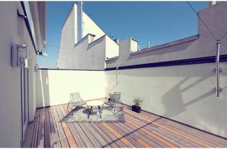 Wohnung mieten in 1050 Wien, ZENTRALE Lage - Erstbezug - ca. 23m² TERRASSE - BJ 2020 - ca. 113m² NFL - 3 Zimmer - Einbauküche - 5.Liftstock - Garagenplatz