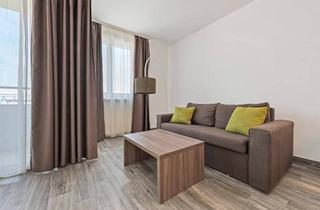 Wohnung mieten in Josef-Fritsch-Weg, 1020 Wien, Voll möblierte 2-Zimmer-Wohnung mit Loggia u. Outdoor-Pool zur Langzeit Vermietung