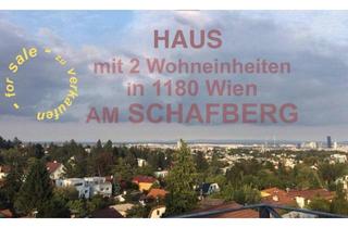 Haus kaufen in 1180 Wien, Haus mit 2 getrennten Wohneinheiten am Schafberg