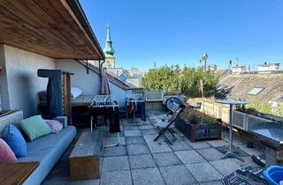 Maisonette mieten in Schulgasse 30, 1180 Wien, Urban Life & Work: Großzügige Dachgeschoß-Maisonette mit Terrasse beim Kutschkermarkt