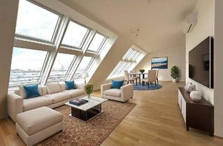 Maisonette mieten in 1040 Wien, 1040! Exklusive DG-Maisonette mit Dachterrasse und tollem Blick!