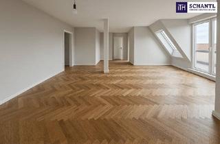 Wohnung kaufen in Thaliastraße, 1160 Wien, Exklusive 4-Zimmer-Dachgeschosswohnung in revitalisiertem Altbauhaus – Stilvolles Wohnen mit Dachterrasse, Fischgrätparkett, Klimaanlage & Luftwärmepumpe auf modernstem Stand