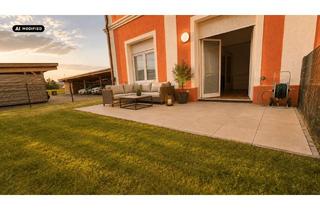 Wohnung kaufen in 8490 Bad Radkersburg, Stilvolle Gartenwohnung im Thermenland – ca. 100 m² Eigengarten, Terrasse, Küche & Carport inklusive!