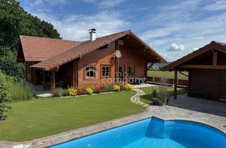 Einfamilienhaus kaufen in 4850 Timelkam, Schönes Wohnhaus in Timelkam mit Gartenhaus, Pool, Sauna und Homeoffice, top gepflegt!