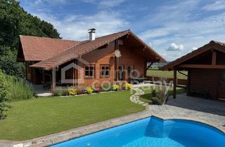 Einfamilienhaus kaufen in 4850 Timelkam, Schönes Wohnhaus in Timelkam mit Gartenhaus, Pool, Sauna und Homeoffice, top gepflegt!