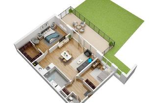 Wohnung kaufen in Nordbahnanlage 4/14, 1210 Wien, Erstbezug mit 24m² Terrasse- Helle 3-Zimmer Wohnung in Top-Lage mit U-Bahn-Anbindung !