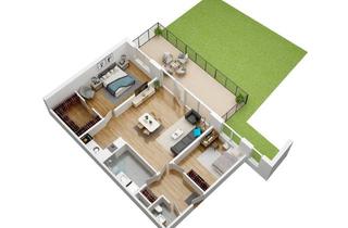 Wohnung kaufen in Nordbahnanlage 4/14, 1210 Wien, Erstbezug mit 24m² Terrasse- Helle 3-Zimmer Wohnung in Top-Lage mit U-Bahn-Anbindung !
