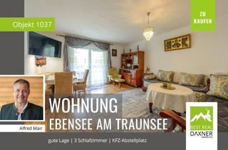 Wohnung kaufen in 4802 Ebensee, Familienfreundliche 4-Zimmerwohnung in ruhiger Lage von Ebensee