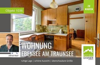 Wohnung kaufen in 4802 Ebensee, Kleinwohnung mit Loggia - kompakt, ruhig, vielseitig nutzbar