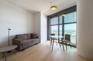 Wohnung mieten in 1220 Wien, LUXUS ÜBER DEN DÄCHERN WIENS – IHR APARTMENT IM HÖCHSTEN WOHNTURM ÖSTERREICHS