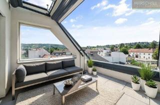 Penthouse kaufen in 3400 Klosterneuburg, 2-Zimmer-Penthouse in ERSTBEZUGS-Qualität mit Terrasse und Garage in Toplage