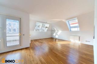 Maisonette mieten in Zehenthofgasse, 1190 Wien, Exklusives Dachgeschoß-Maisonettejuwel 5 Zimmer + Dachterrasse in Döbling + Garage