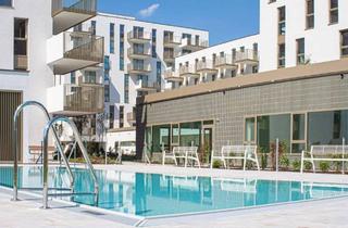 Wohnung mieten in 1100 Wien, ADELE * 2-Zimmerwohnung mit Balkon - inkl. Fitnessstudio, Pool & Gemeinschaftsdachterrasse! *