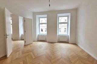 Wohnung mieten in Mariahilfer Straße, Lindengasse, 1070 Wien, KAISERSTRASSE | 3-Zimmer-Altbauwohnung | ERSTBEZUG NACH KOMPLETTSANIERUNG | barrierefreier Lift
