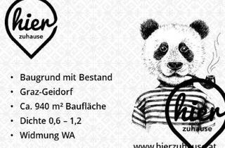 Haus kaufen in 8010 Graz, Graz Geidorf: 0,6-1,2 (WA)
