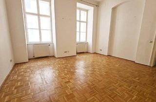 Wohnung mieten in Salesianergasse, 1030 Wien, SALESIANERGASSE, teilsanierte 86 m2 Altbau, 3 Zimmer, Küche, Wannenbad, Parketten, 2. Liftstock, Botschaftsviertel