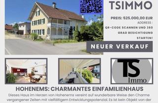 Einfamilienhaus kaufen in 6845 Hohenems, Hohenems: Charmantes Einfamilienhaus mit ca. 160m2 Wohnfläche