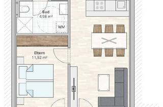 Wohnung kaufen in Korngasse, 6830 Rankweil, 2-Zimmer-Terrassenwohnung (TOP 8) in Rankweil-Brederis, Korngasse 5