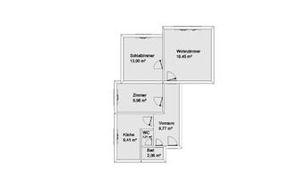 Wohnung mieten in Alpenstraße 36b, 5020 Salzburg, 64m² 3-Zimmer Wohnung/WG in Uni Nähe zu vermieten