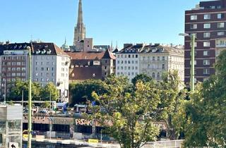 Wohnung kaufen in Donaukanal, 1020 Wien, Lichtdurchflutete 2,5 Zimmer Wohnung in Topp Lage mit grosser Loggia und Grünblick auf Donaukanal!