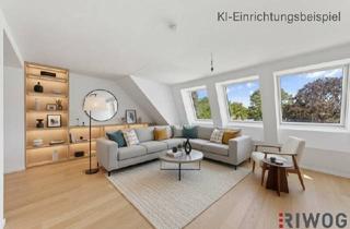 Wohnung kaufen in Gallgasse, 1130 Wien, Imposante und sehr helle Dachgeschosswohnung mit 2 Terrassen und hochwertiger Ausstattung in ehemlaigen Fuhrwerkhaus