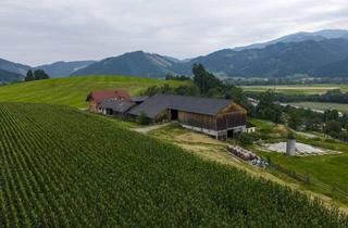 Gewerbeimmobilie kaufen in 8733 Altendorf, Bauernhof mit Hofgebäuden, teilbar und Top Panoramalage